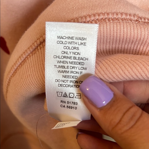 Maurices Pink Heart Sweater - Picture 5 of 6